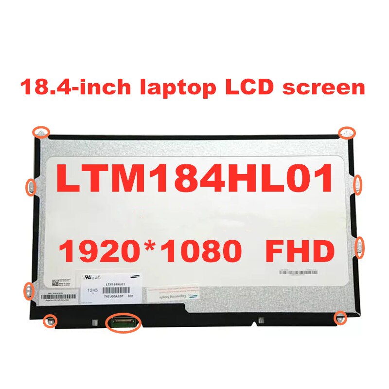 18.4 LTM184HL01 LCD ũ ÷ DeII M18X R1 R..